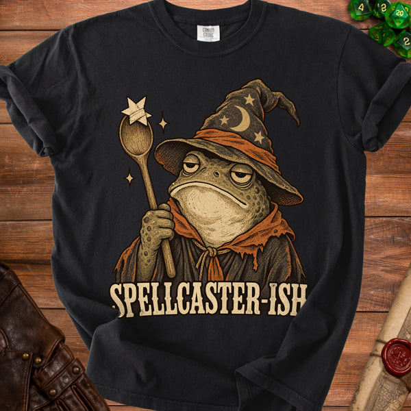 Spellcaster Toad T-shirt in Black