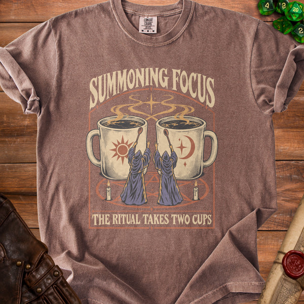 Summoning Focus T-Shirt in Espresso