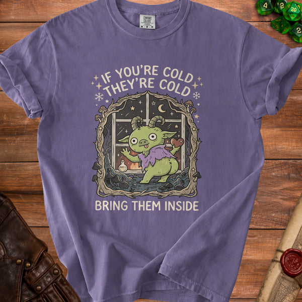 Cold Goblin T-Shirt in Grape