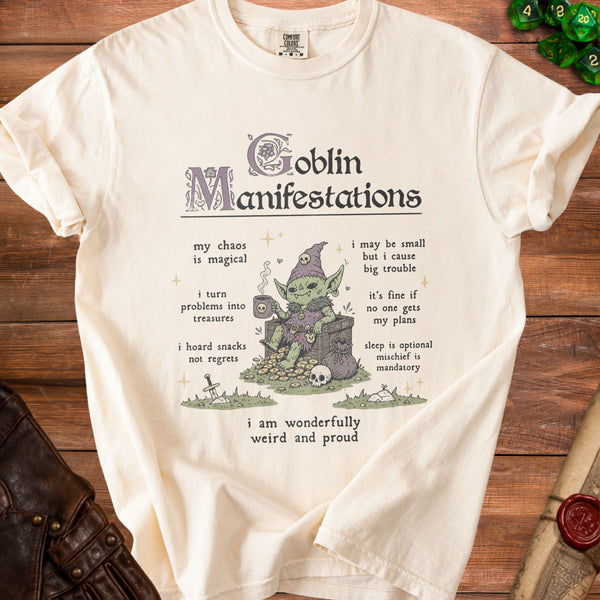 Goblin Manifestations T-Shirt in Ivory
