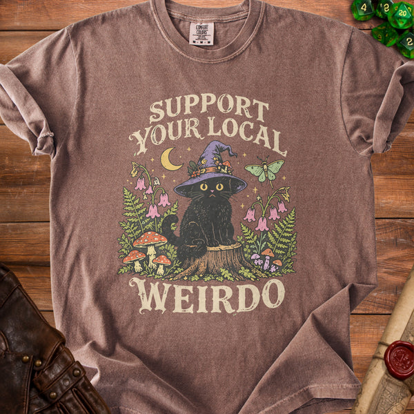 Local Weirdo T-Shirt in Espresso