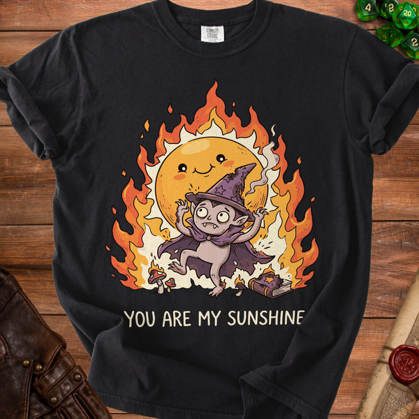 Sunshine Vampire T-shirt in Black