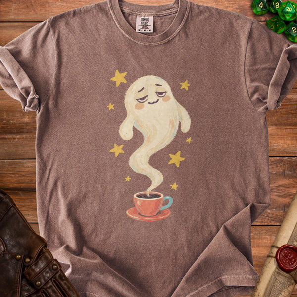 Coffee Ghost T-Shirt in Espresso
