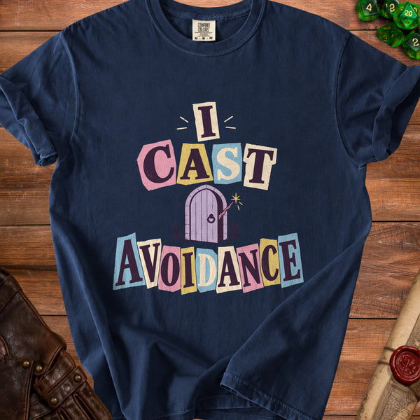 Cast Avoidance T-Shirt in True Navy