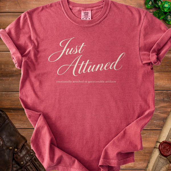 Just Attuned T-Shirt in Crimson