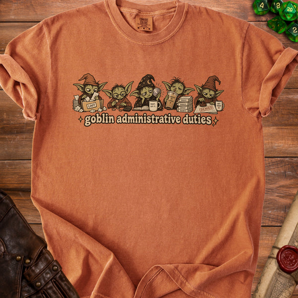 Goblin Admin T-shirt in Yam