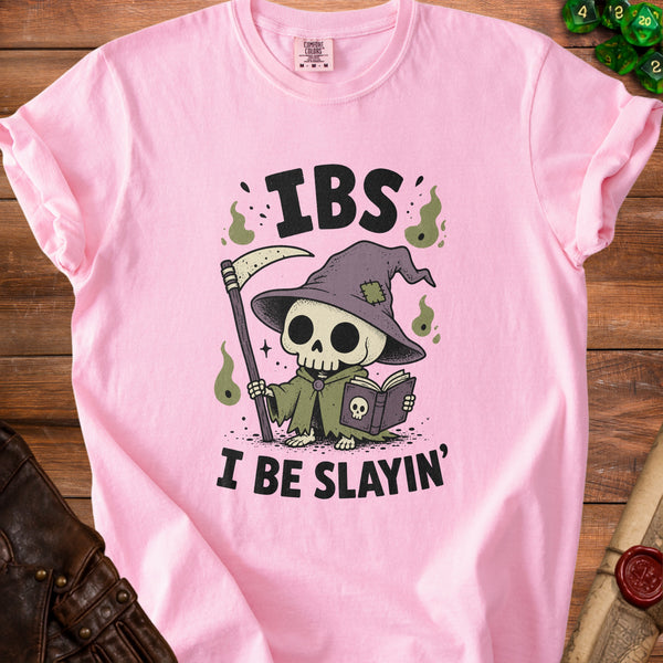 IBS Slayin' One Day at a Time T-Shirt in Blossom