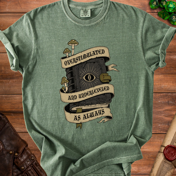 Mystic Underleveled T-Shirt in Moss