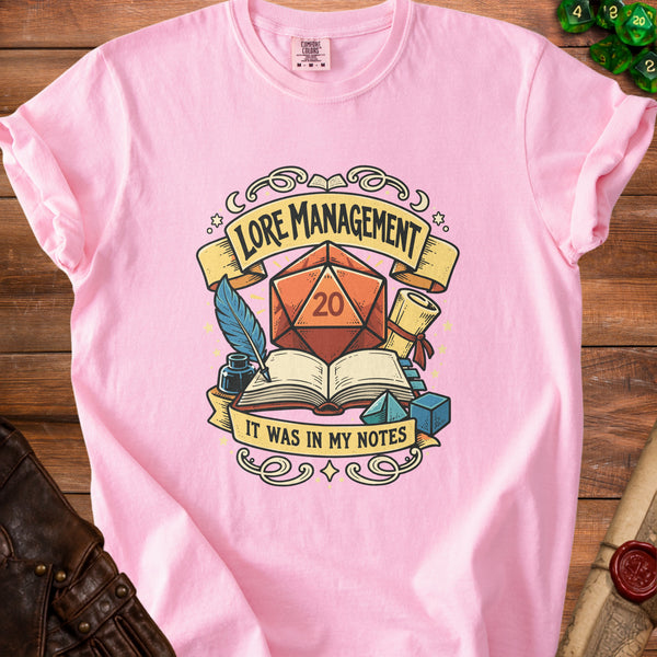 Lore Management T-Shirt in Blossom