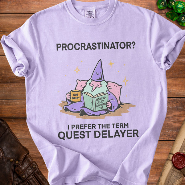 Quest Delayer T-Shirt in Orchid