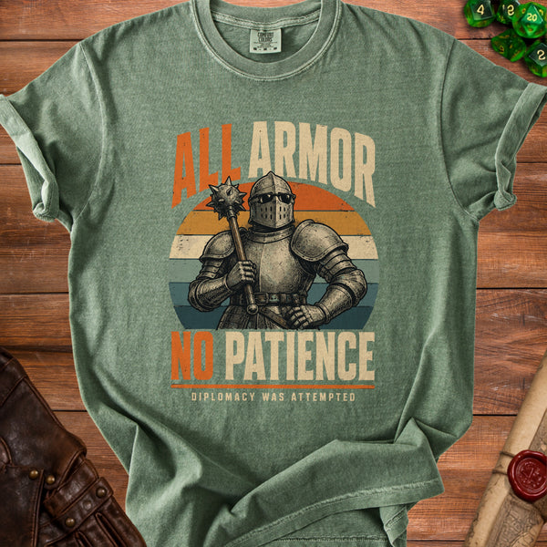Armored Attitude T-Shirt in Moss