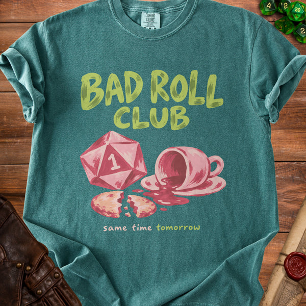 Bad Roll T-Shirt in Blue Spruce