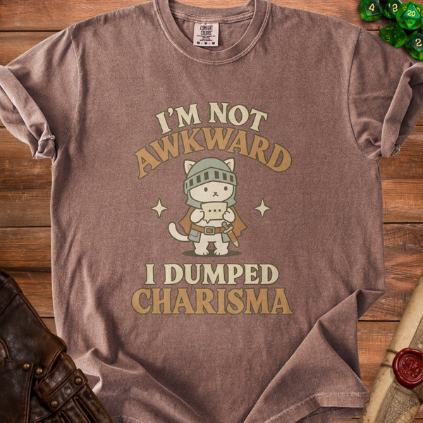 Dumped Charisma T-Shirt in Espresso