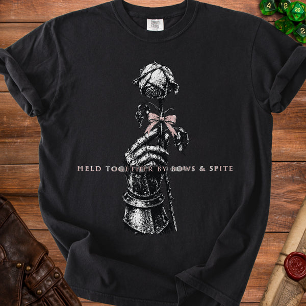 Spite Rose T-Shirt in Black