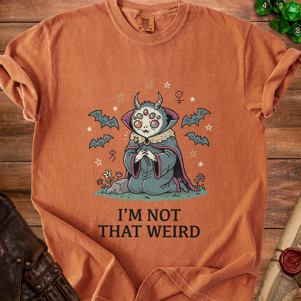 Not That Weird T-Shirt in Yam