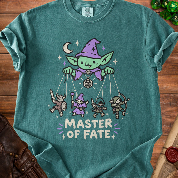 Fate Master Glorious Chaos T-Shirt in Blue Spruce