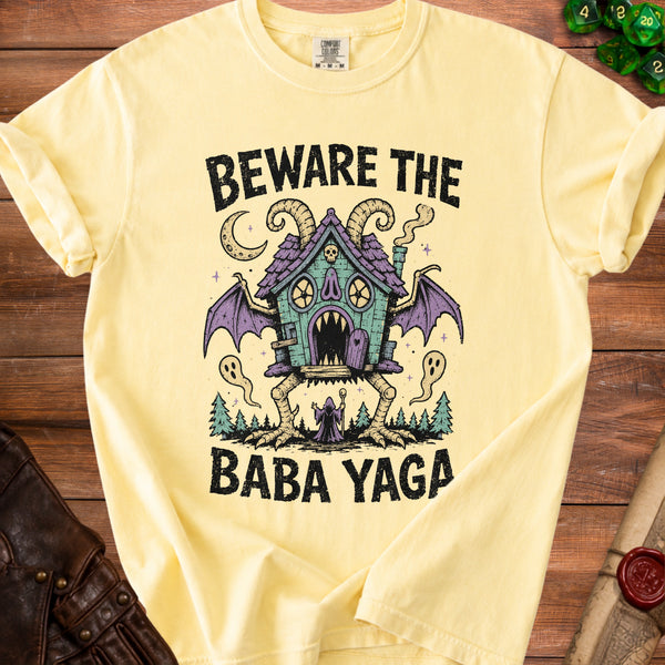 Baba Yaga T-Shirt in Butter