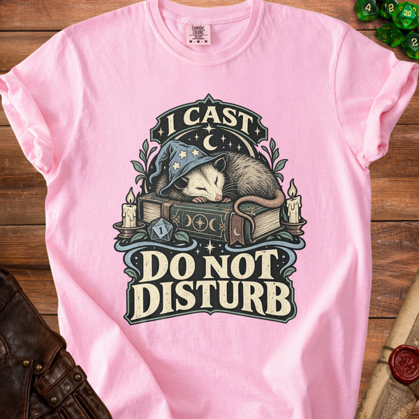 Opossum Wizard T-shirt in Blossom
