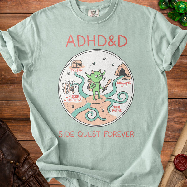 ADHD Adventure T-Shirt in Bay
