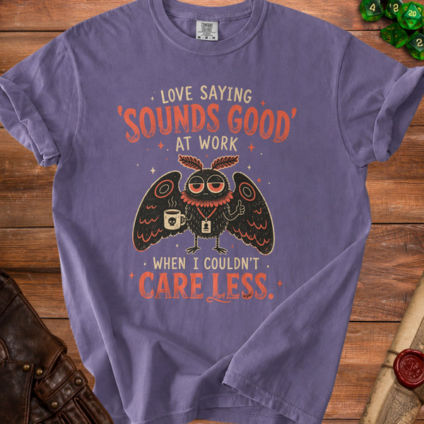 Work Moth T-Shirt in Grape