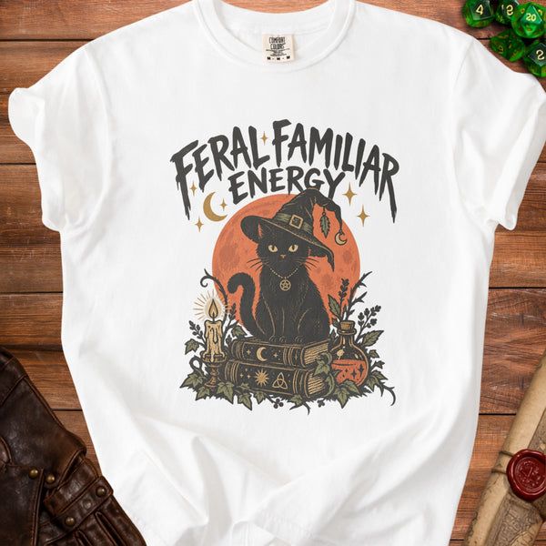 Feral Familiar T-shirt in White