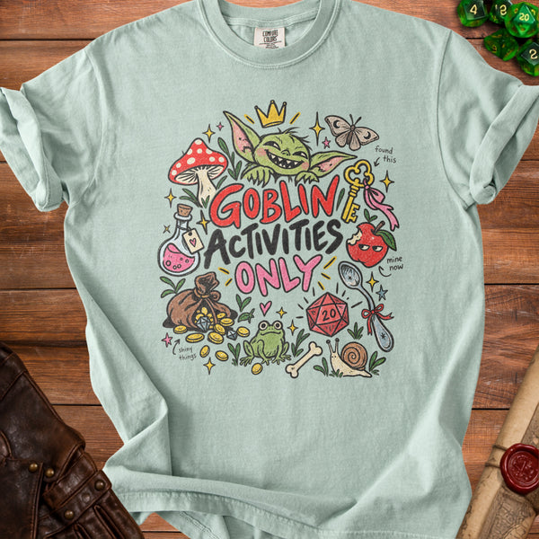 Goblin Activities T-Shirt in Bay