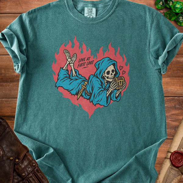First Loot T-Shirt in Blue Spruce
