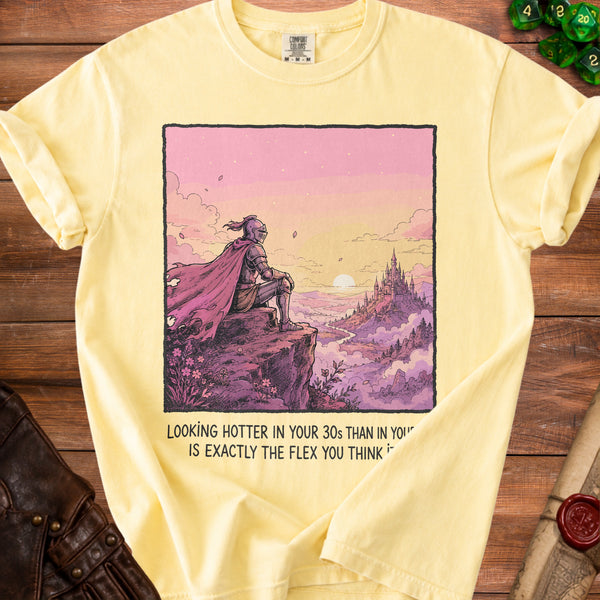30s Flex T-Shirt in Butter