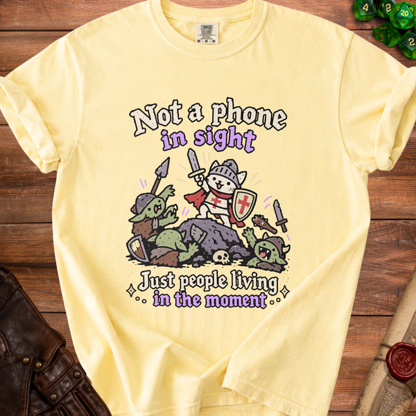 Living Moment T-Shirt in Butter