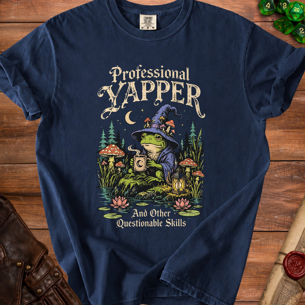 Professional Yapper T-Shirt in True Navy