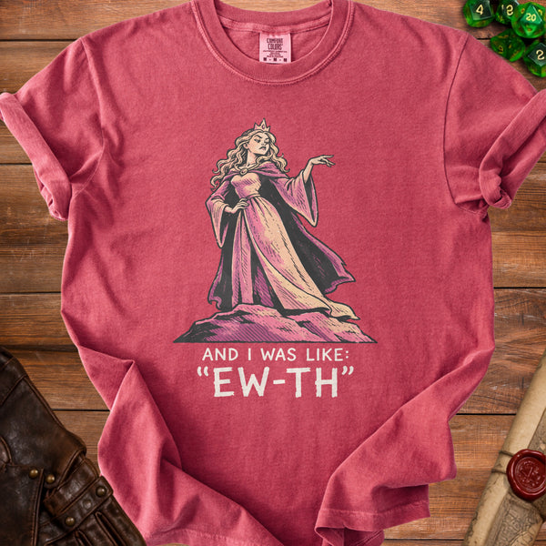 Ew-Th Princess T-Shirt in Crimson