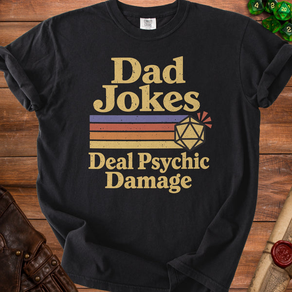 Psychic Damage T-Shirt in Black