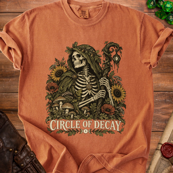 Circle Decay T-Shirt in Yam
