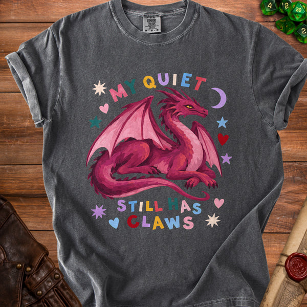 Quiet Dragon T-Shirt in Pepper