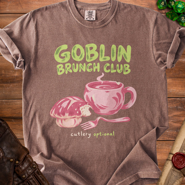 Goblin Brunch T-Shirt in Espresso
