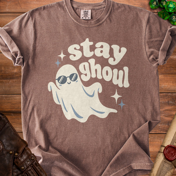 Stay Ghoul T-Shirt in Espresso
