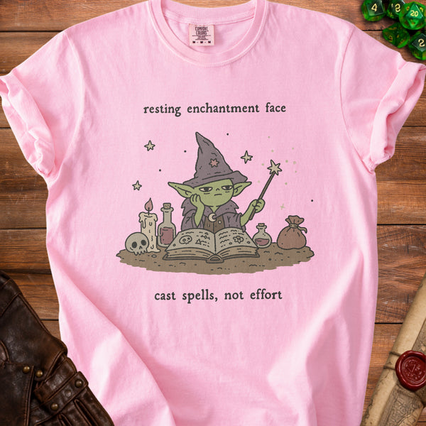 Enchantment Face T-shirt in Blossom
