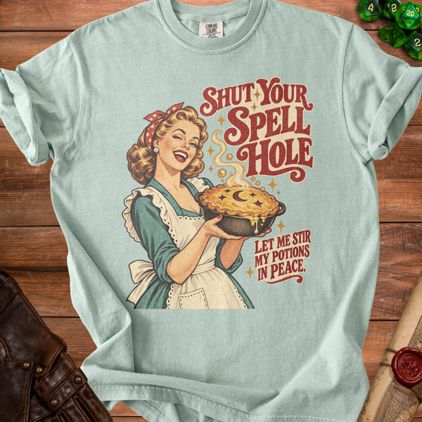 Spell Hole T-shirt in Bay