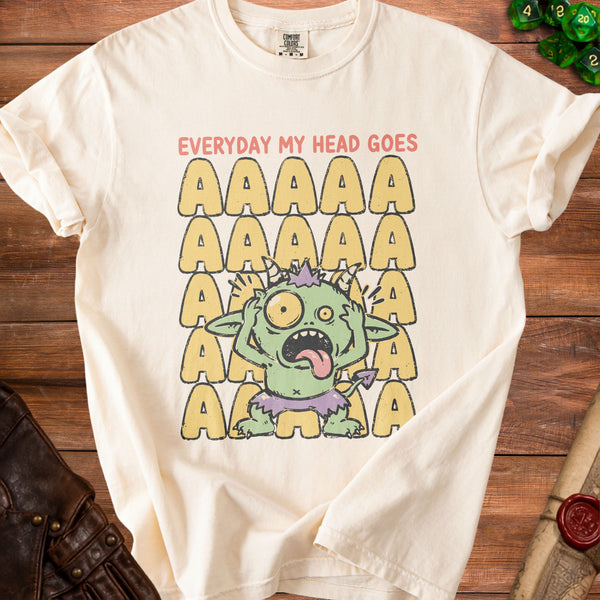 Everyday AAAAA T-Shirt in Ivory