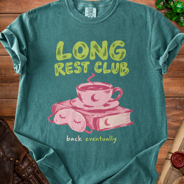Cozy Long Rest T-Shirt in Blue Spruce