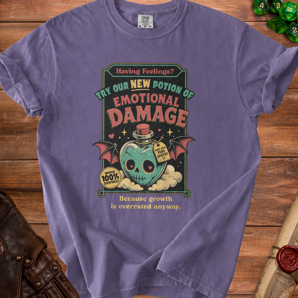 Emotional Damage T-Shirt in Grape