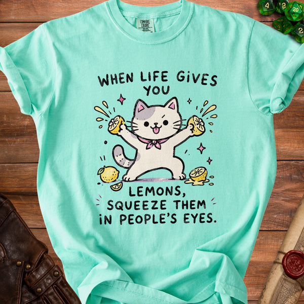 When Life Gives You Lemons T-Shirt in Island Reef