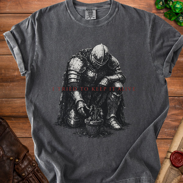 Fallen Knight Enduring Vigil T-Shirt in Pepper