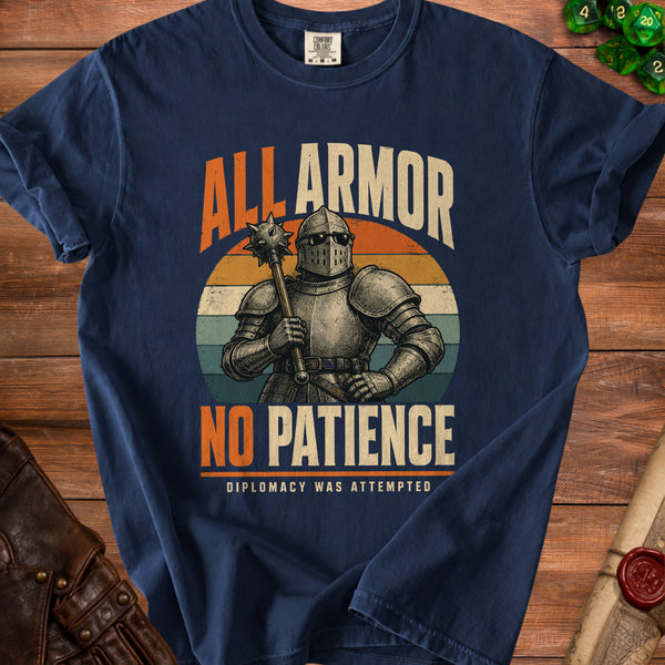 Armored Attitude T-Shirt in True Navy