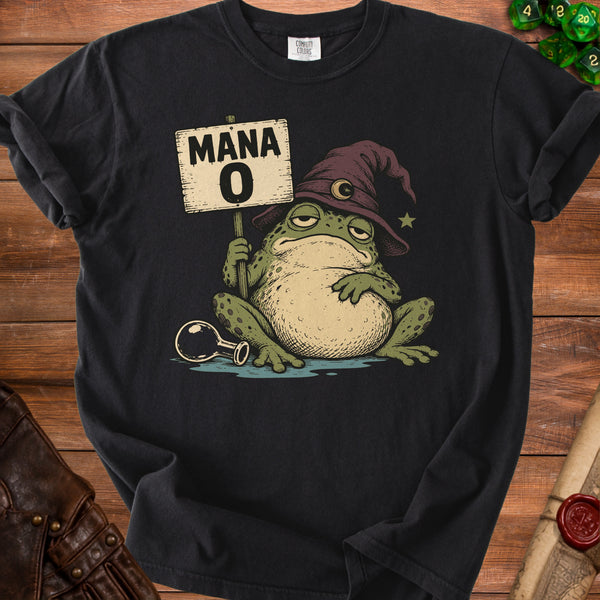 Zero Mana Toad T-Shirt in Black