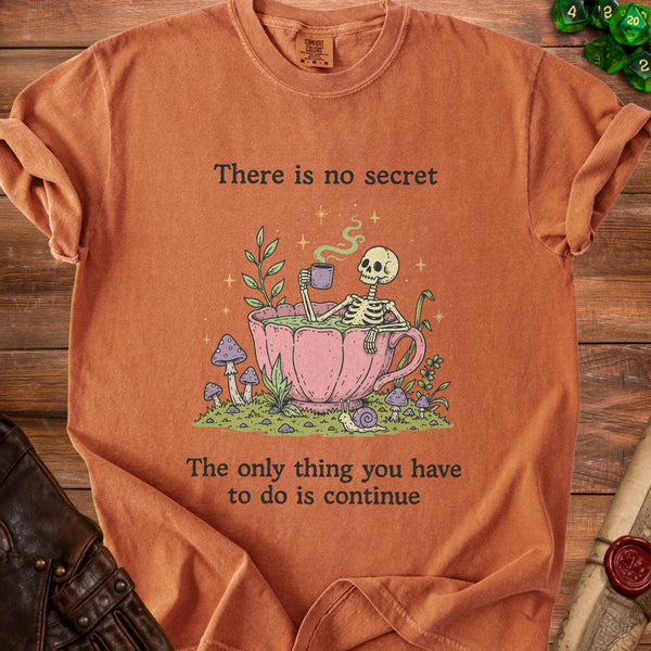 Continue T-shirt in Yam
