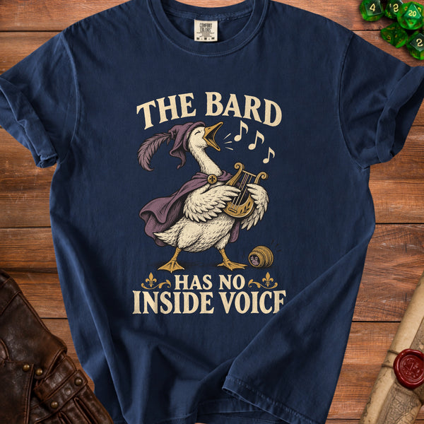 Bard Goose T-Shirt in True Navy