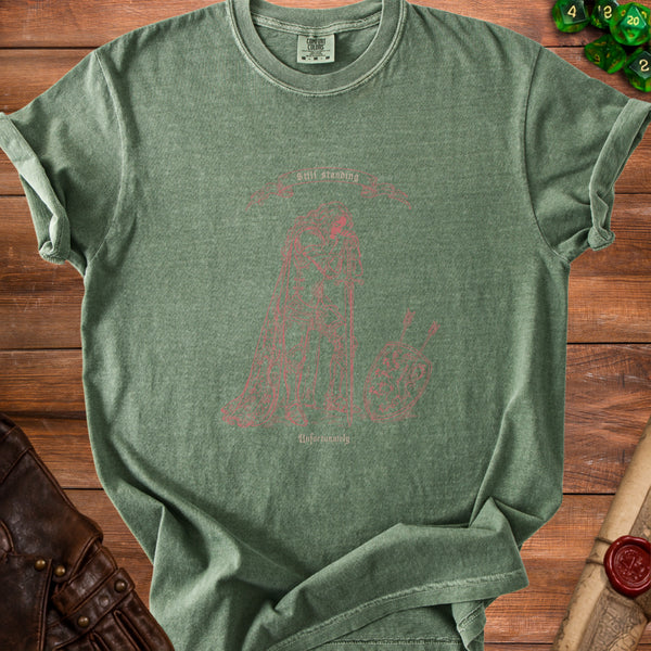 Still Standing T-Shirt in Moss