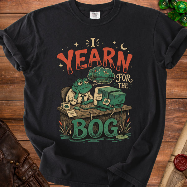 Bog Yearning Return to Marsh T-Shirt in Black
