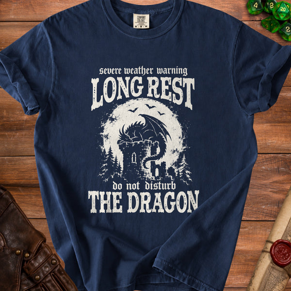 Long Rest Take a Nap T-Shirt in True Navy